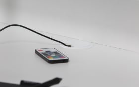 Gaming-Schreibtisch Tezaur, weiß, 160 cm