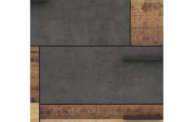Kommode Skive, Altholz-Nachbildung/Beton-Nachbildung