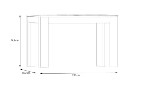 Esstisch Calasetta, Eiche Nachbildung