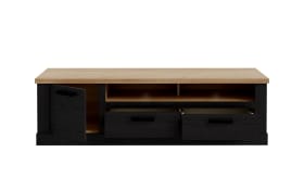 Lowboard Duro, Riviera Eiche/Cabezone Eiche-Nachbildung, 179,3 cm