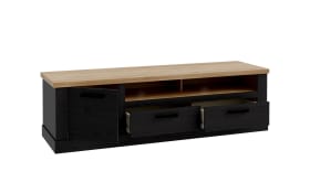 Lowboard Duro, Riviera Eiche/Cabezone Eiche-Nachbildung, 179,3 cm