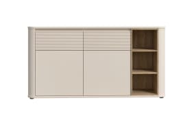 Sideboard Breathtaker, Mauvelle Eiche-Nachbildung/sand