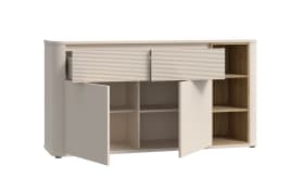Sideboard Breathtaker, Mauvelle Eiche-Nachbildung/sand