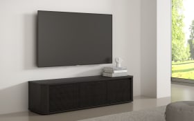 TV-Unterschrank Breathtaker, Cabezone Eiche/schwarz, 168 cm