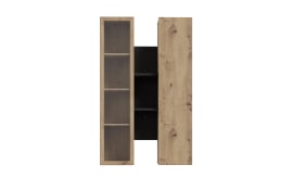 Hängevitrine Breathtaker, Artisan Eiche Nachbildung/Cabezone Eiche Nachbildung
