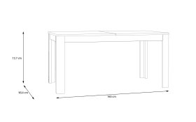 Esstisch Breathtaker, sand