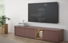 TV-Unterschrank Breathtaker, terracotta, 215 cm