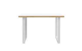 Schreibtisch Keflavik, Artisan Eiche-Nachbildung/weiß, 120 cm