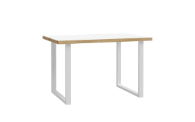 Schreibtisch Keflavik, Artisan Eiche-Nachbildung/weiß, 120 cm