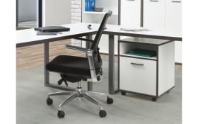 Verkettungs-Platte 90° Keflavik, grau/weiß