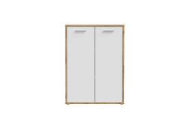 Kommode Keflavik, Artisan Eiche-Nachbildung/weiß