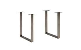 Metallfüße Tables, grau