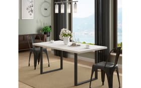 Arbeitsplatte Tables, weiß, 160 cm