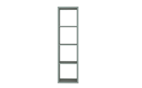 Regal Mauro, salbeifarbig, 38,2 x 141,8 cm