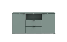TV-Unterschrank Ganymede, salbeifarbig, 63,1 cm