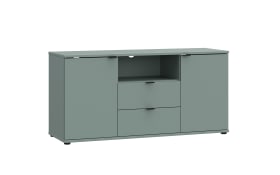 TV-Unterschrank Ganymede, salbeifarbig, 63,1 cm