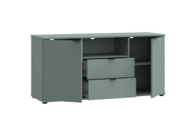 TV-Unterschrank Ganymede, salbeifarbig, 63,1 cm