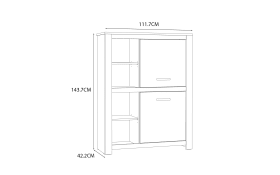 Regal San Cayetano, Mauvella Eiche-Nachbildung