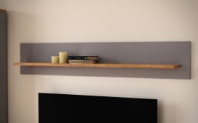 Wandregal Bohol, Riviera Eiche-Nachbildung/grau