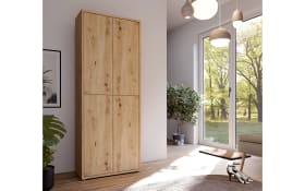 Schuhschrank Alice Springs, Artisan Eiche-Nachbildung, inkl. Push-to-Open Funktion