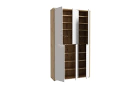 Schuhschrank Alice Springs, Artisan Eiche-Nachbildung/grau, inkl. Push-to-Open Funktion