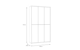 Schuhschrank Alice Springs, Artisan Eiche-Nachbildung/grau, inkl. Push-to-Open Funktion