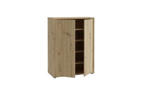 Schuhschrank Alice Springs, Artisan Eiche-Nachbildung, inkl. Push-to-Open Funktion