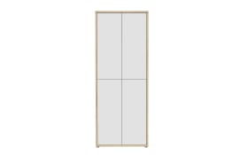Schuhschrank Alice Springs, Artisan Eiche-Nachbildung, grau, inkl. Push-to-Open Funktion