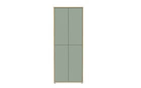 Schuhschrank Alice Springs, Artisan Eiche-Nachbildung/salbeigrün, inkl. Push-to-Open Funktion