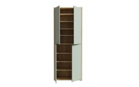 Schuhschrank Alice Springs, Artisan Eiche-Nachbildung/salbeigrün, inkl. Push-to-Open Funktion