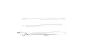 Einlegeböden Schach & Matt 2, grau, 107,8 x 41,8 cm, 3er Set