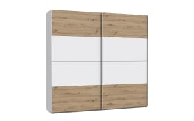 Kleiderschrank Schach & Matt 2, Artisan Eiche-Nachbildung/weiß, 220,1 cm