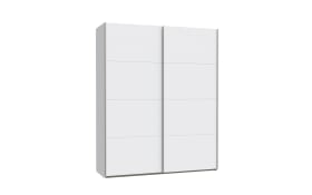 Kleiderschrank Schach & Matt 2, weiß, 170,3 cm