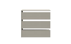 Set mit 3 Schubladen Schach & Matt 2, grau, 83,5 cm