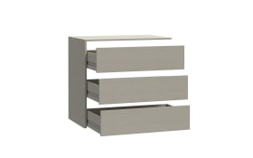 Set mit 3 Schubladen Schach & Matt 2, grau, 83,5 cm