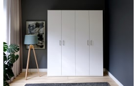 Kleiderschrank Econobox2, weiß, 177,5 cm