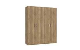 Kleiderschrank Econobox2, Mauvelle Eiche-Nachbildung, 177,5 cm
