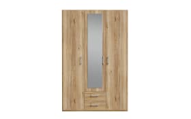 Kleiderschrank Econobox2, Mauvelle Eiche-Nachbildung, 133,2 cm
