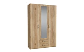 Kleiderschrank Econobox2, Mauvelle Eiche-Nachbildung, 133,2 cm