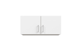 Schrankaufsatz Econobox2, weiß, 88,9 cm