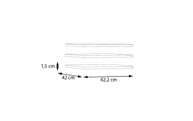 Einlegeböden Econobox2, grau, 42,2 x 42 cm, 3er Set