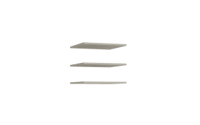 Einlegeböden Econobox2, grau, 42,2 x 42 cm, 3er Set