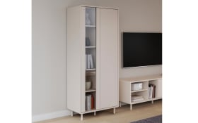 Vitrine Playly, sandfarbig