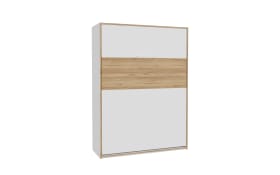 Multifunktionsbett Smart Room, Eiche-Nachbildung/weiß, 157,4 x 215 cm