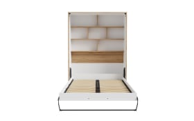 Multifunktionsbett Smart Room, Eiche-Nachbildung/weiß, 157,4 x 215 cm
