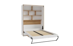 Multifunktionsbett Smart Room, Eiche-Nachbildung/weiß, 157,4 x 215 cm
