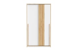 Kleiderschrank Smart Room, Eiche-Nachbildung/weiß