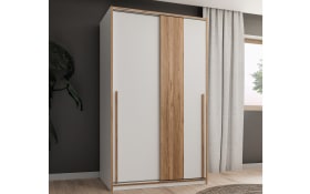Kleiderschrank Smart Room, Eiche-Nachbildung/weiß