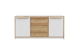 Kommode Smart Room, Eiche-Nachbildung/weiß