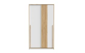 Kleiderschrank Smart Room, Eiche-Nachbildung/weiß